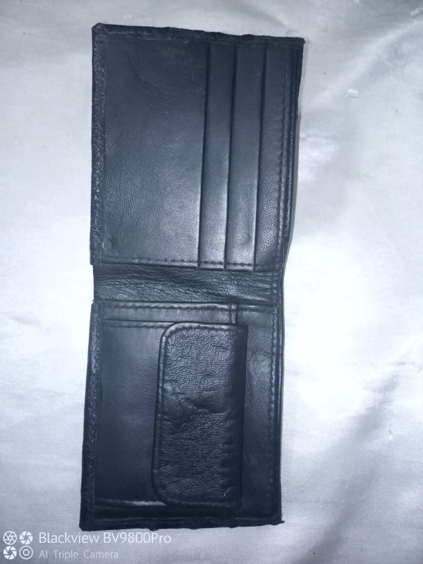 Bi fold mens wallet Crock style