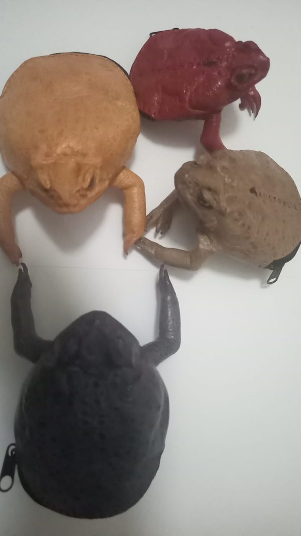 Toad coin purse with legs 2 Toad coin purse with legs